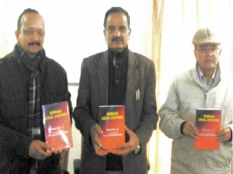 Environmentalist Pro. Rawat's book released by VC